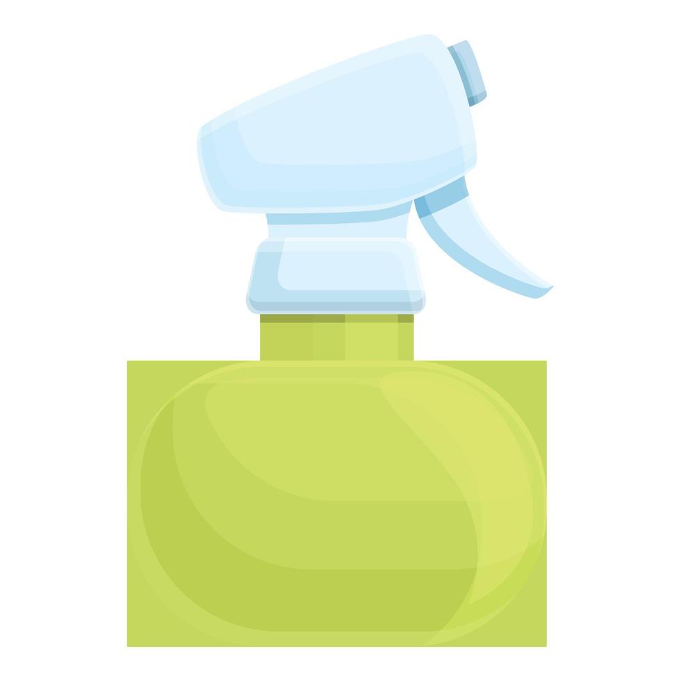 icono de spray de baño, estilo de dibujos animados vector