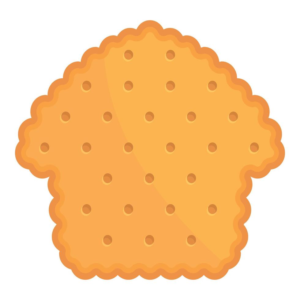 House cracker icon cartoon vector. Cookie food vector