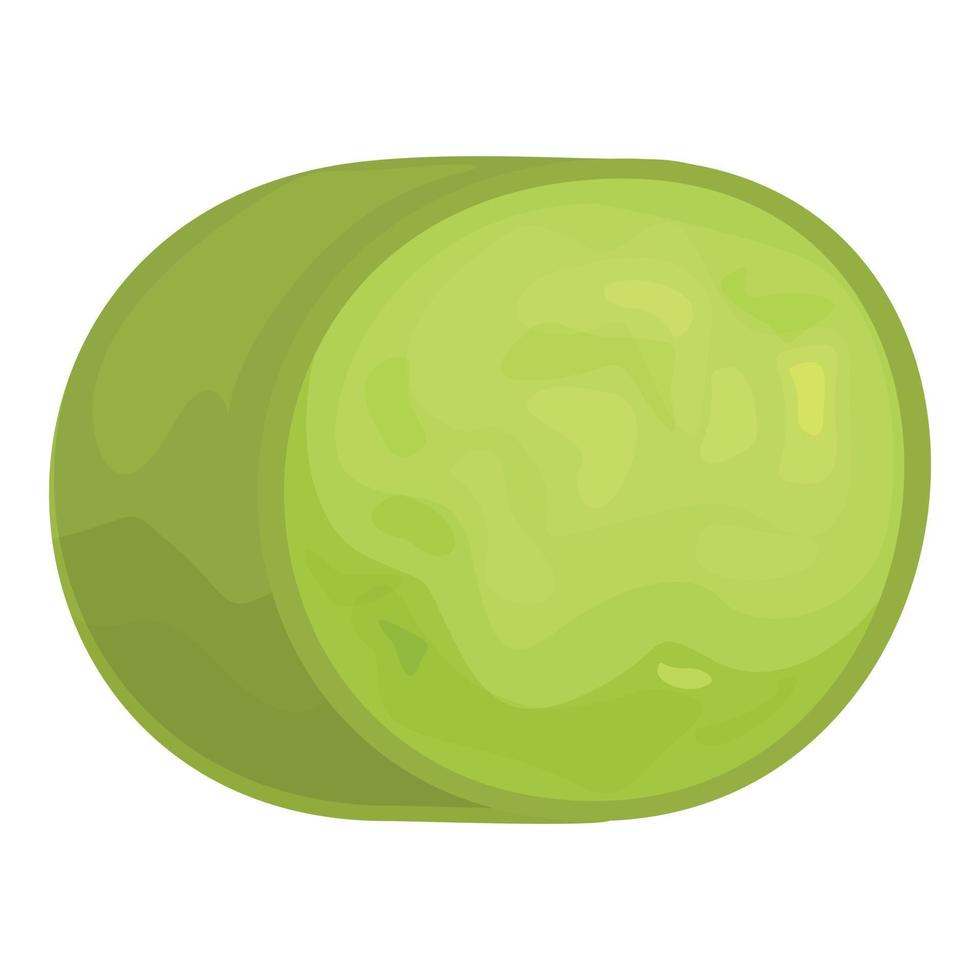 Spirulina roll icon cartoon vector. Alga plant vector