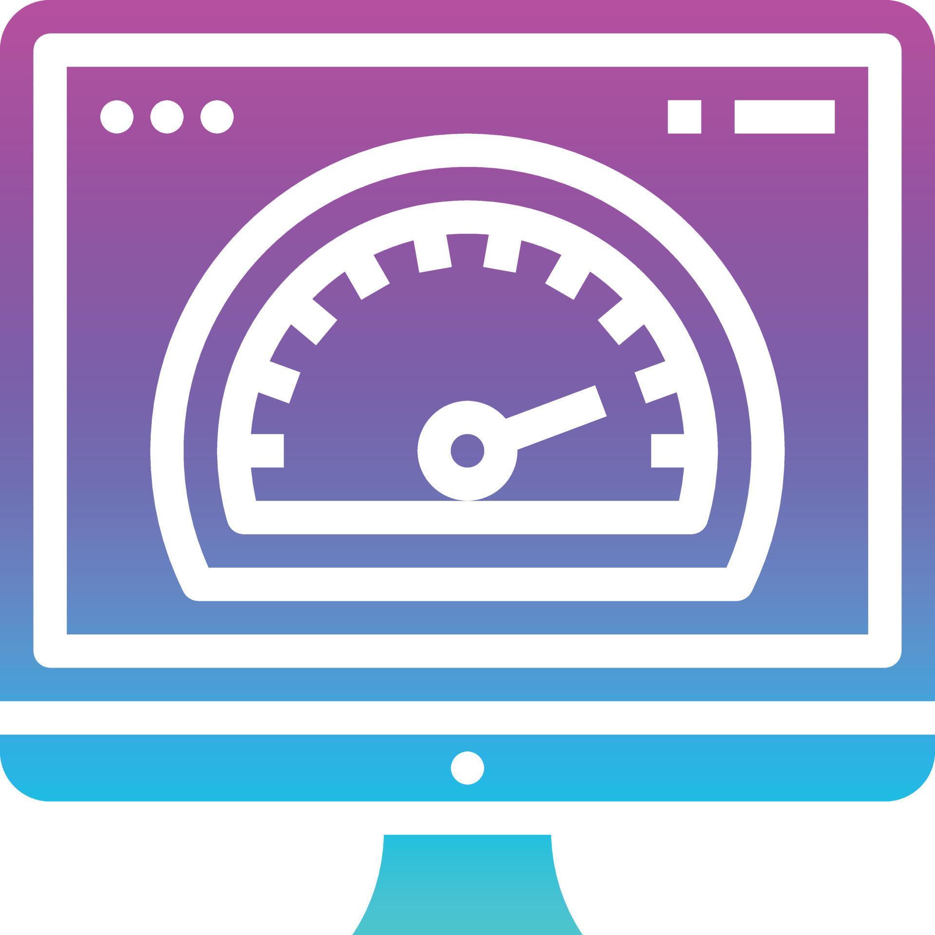 optimization boost speed website seo - solid gradient icon 14362847 ...
