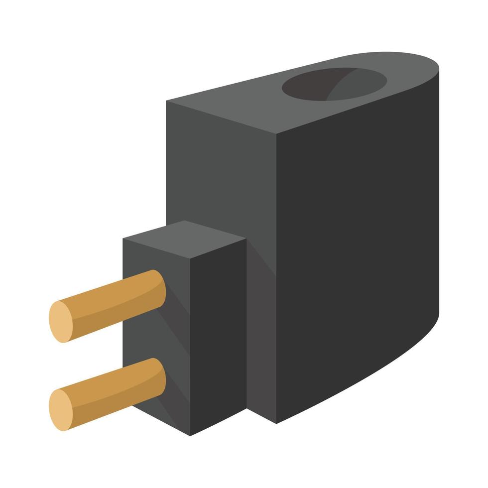 icono de cargador para cigarrillo electronico vector