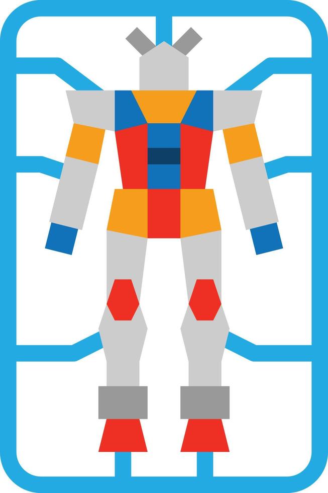 figure model japan japaneses cartoon - flat icon vector
