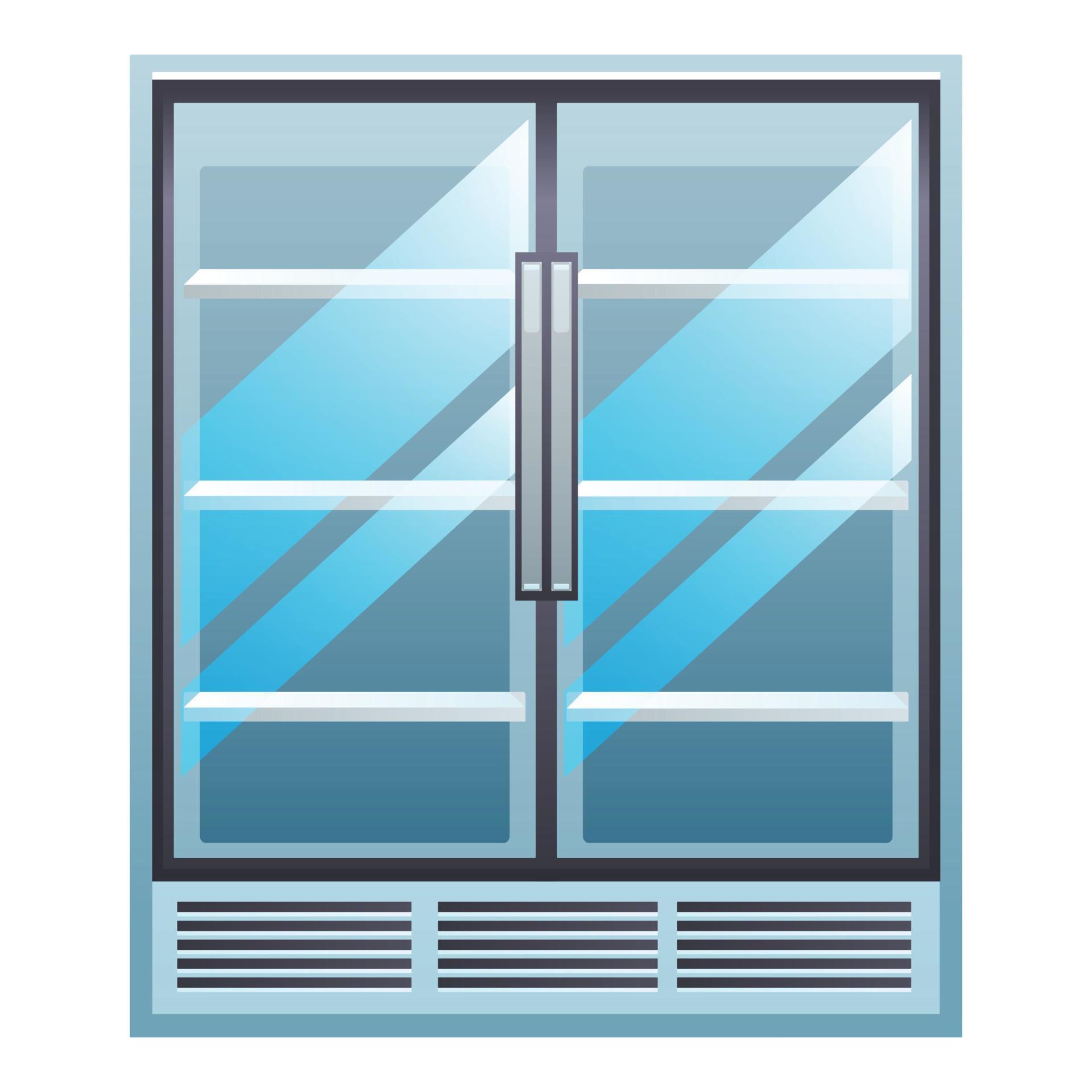 Drinks fridge icon, cartoon style 14363596 Vector Art at Vecteezy