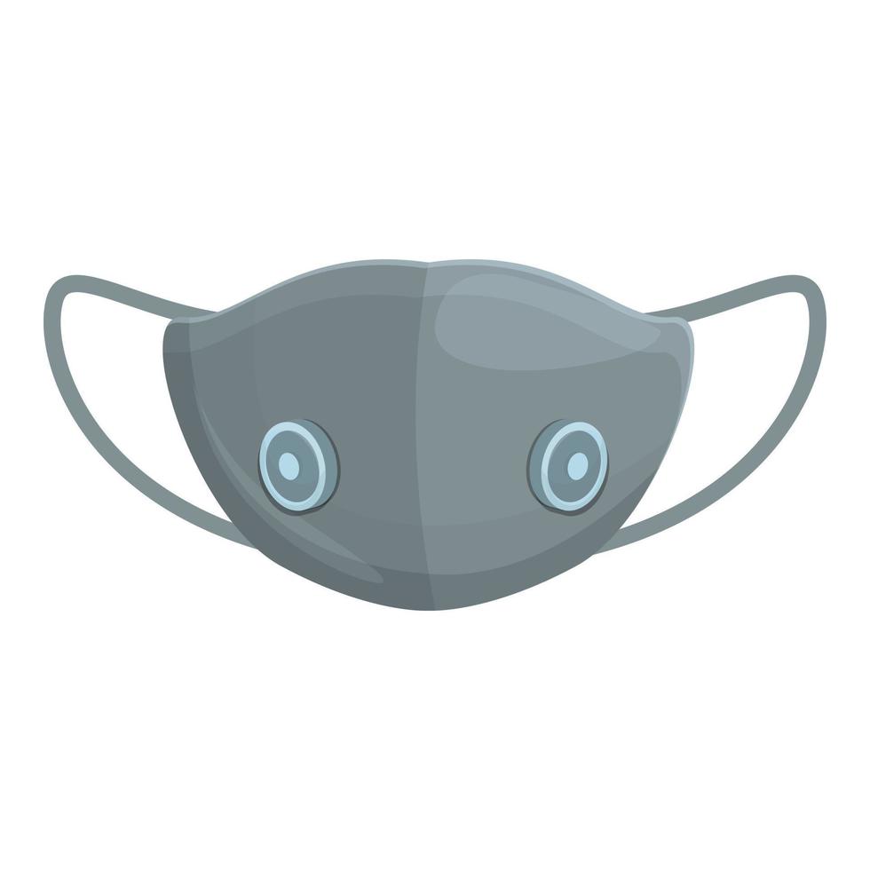 Face mask protect icon cartoon vector. Medical equipment vector