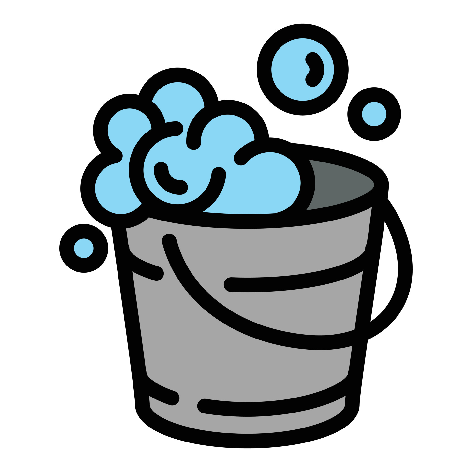 Car wash bucket icon, outline style 14364532 Vector Art at Vecteezy