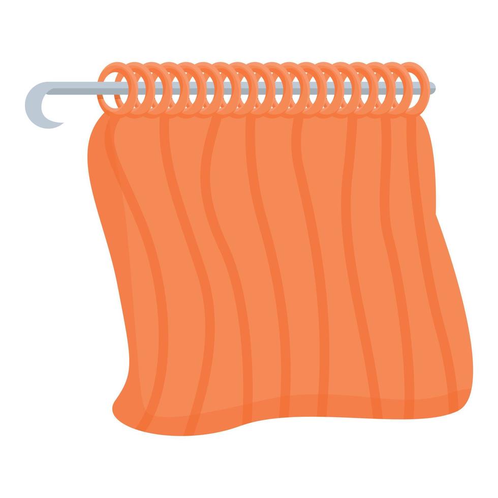 Home made knitting icon, cartoon style vector