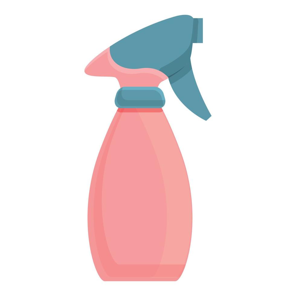 Washing spray icon, cartoon style vector