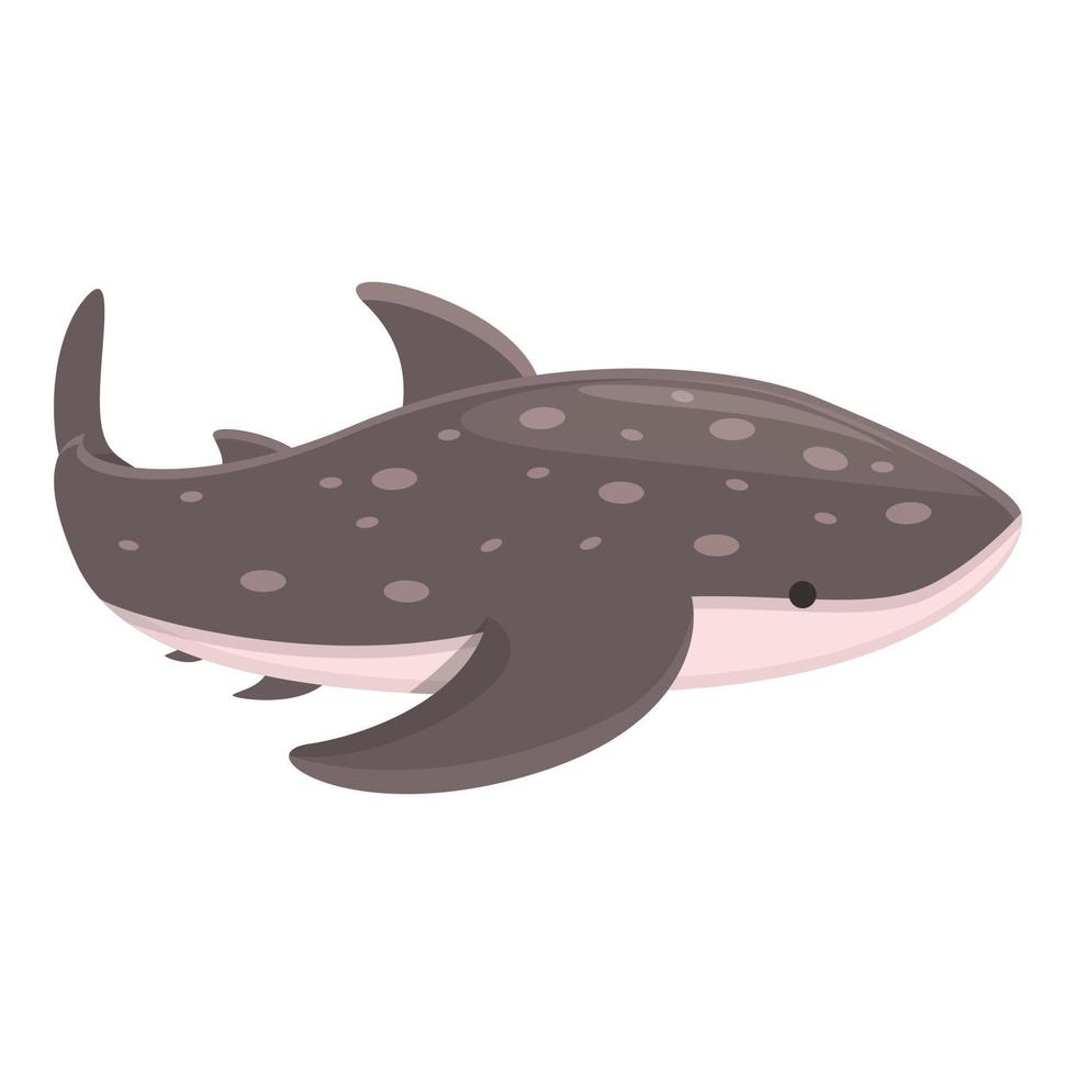 Whale shark fauna icon cartoon vector. Animal fish vector