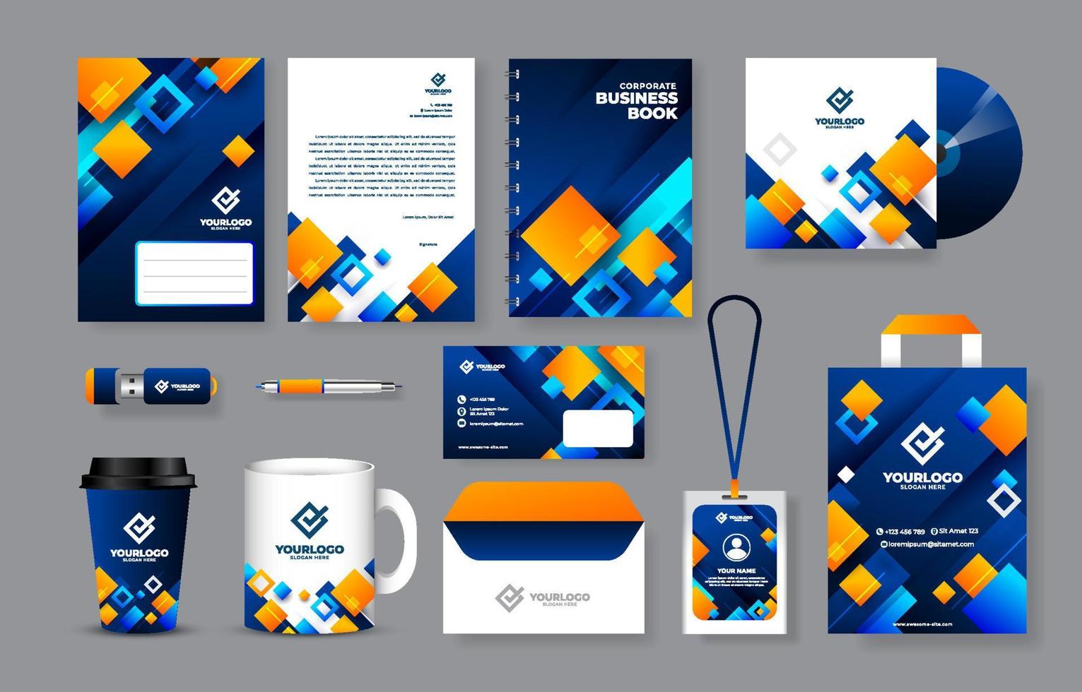 Formal Business Kit vector