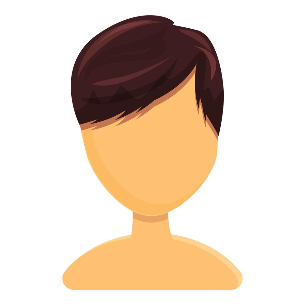 Haircut icon, cartoon style vector