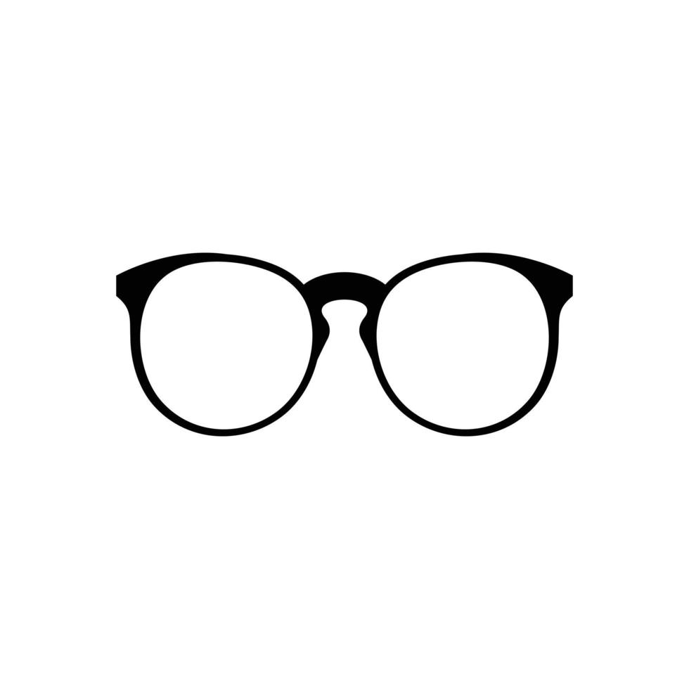 icono de anteojos simple vector