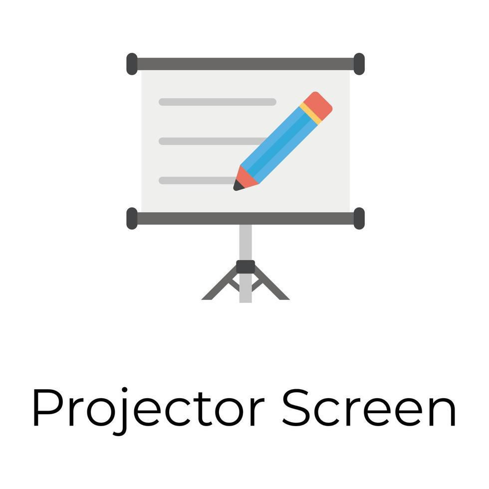 Trendy Whiteboard Concepts vector