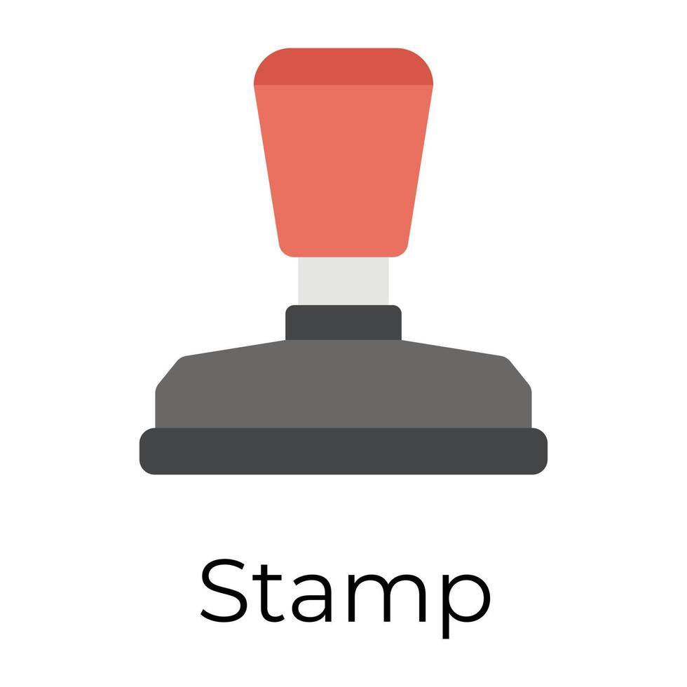 Trendy Stamp Concepts vector