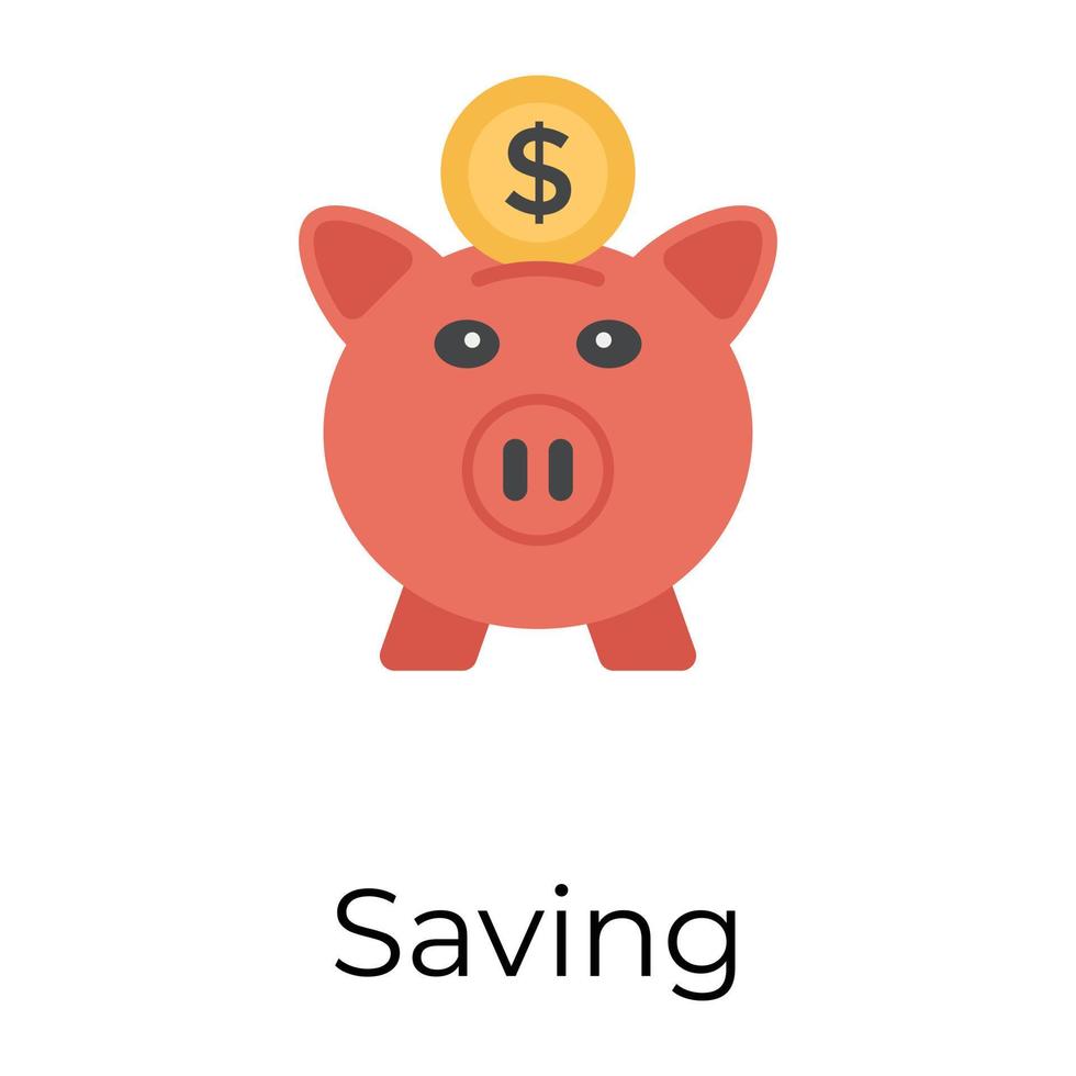 Trendy Savings Concepts vector