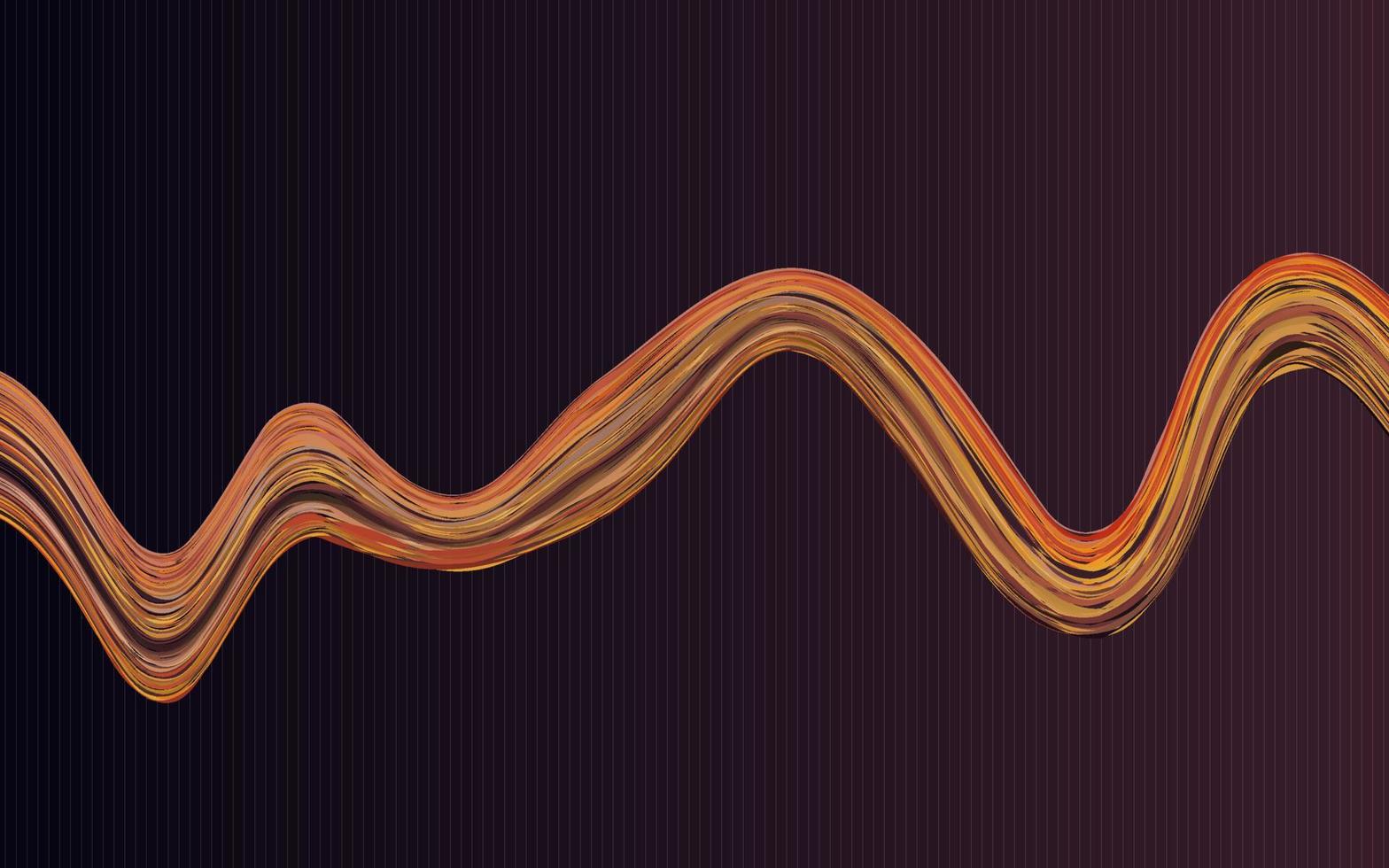 Modern colorful flow poster. Wave Liquid shape in black color background. Art design for your design project vector