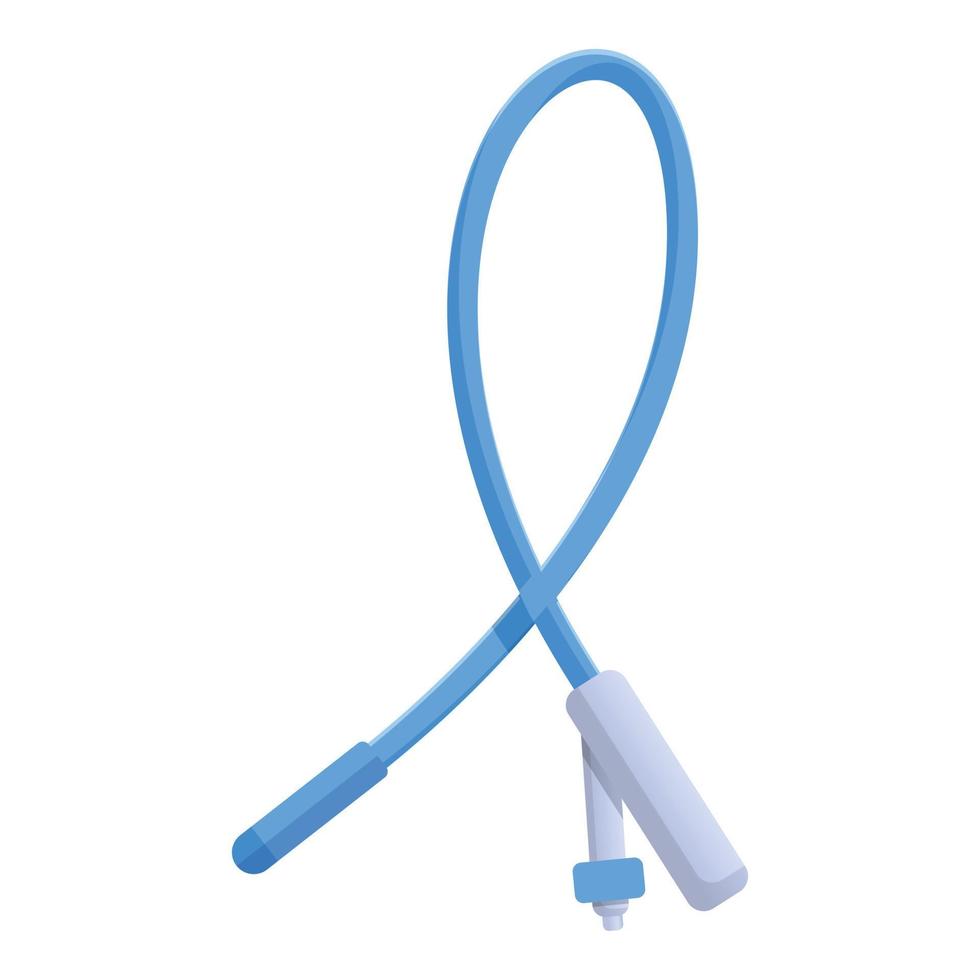 Central catheter icon, cartoon style vector