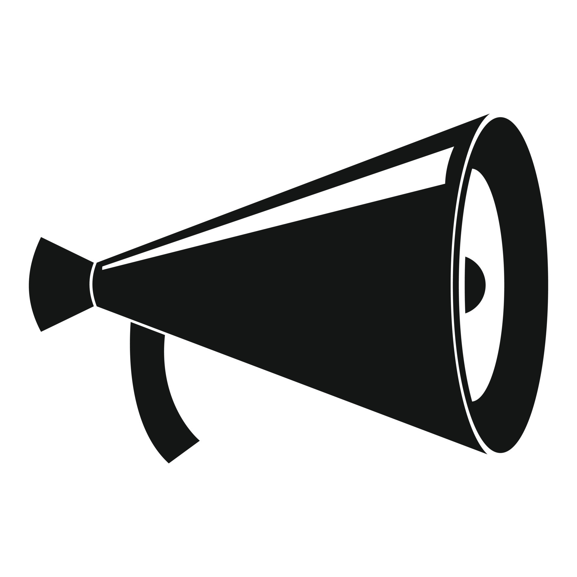 Megaphone with handle icon, simple style 14367936 Vector Art at Vecteezy