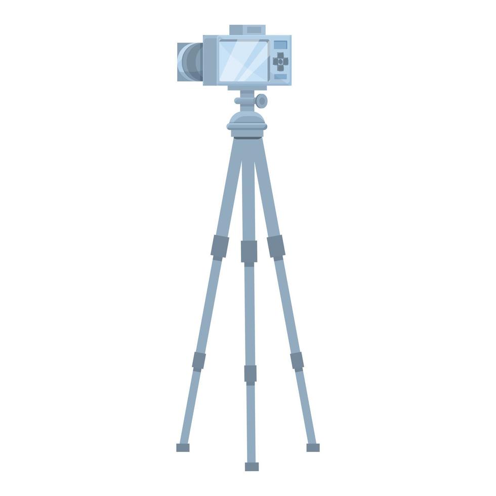 Live stream camera icon cartoon vector. Video youtube vector