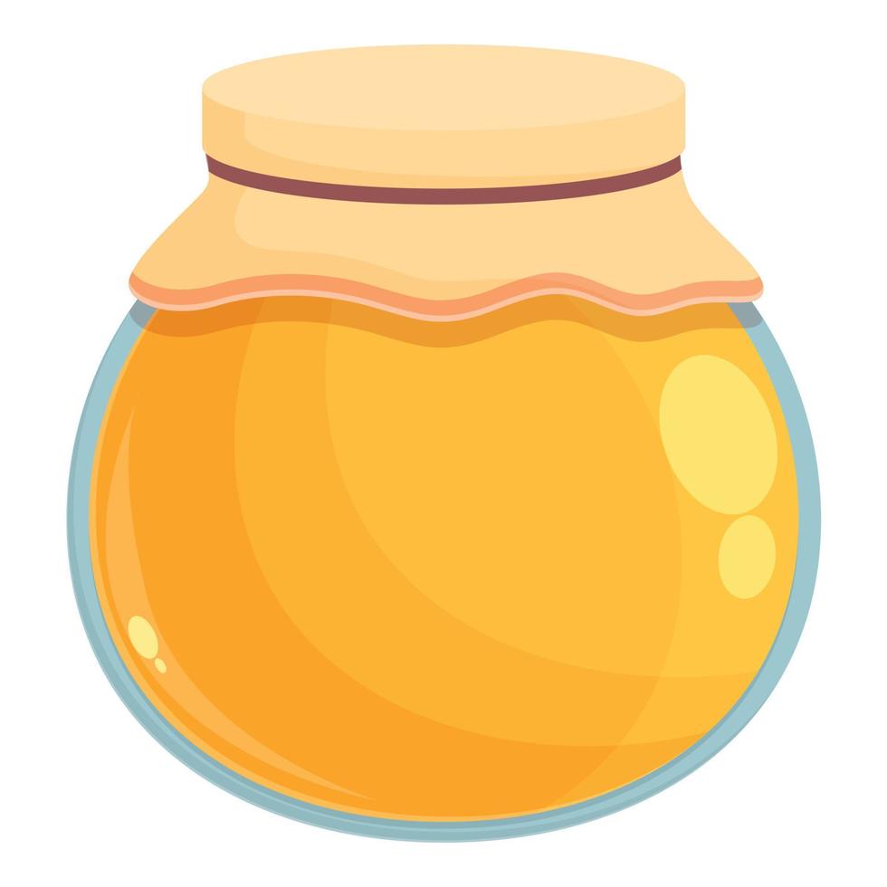 vector de dibujos animados de icono de tarro de néctar de abeja. panal de  miel 14368685 Vector en Vecteezy