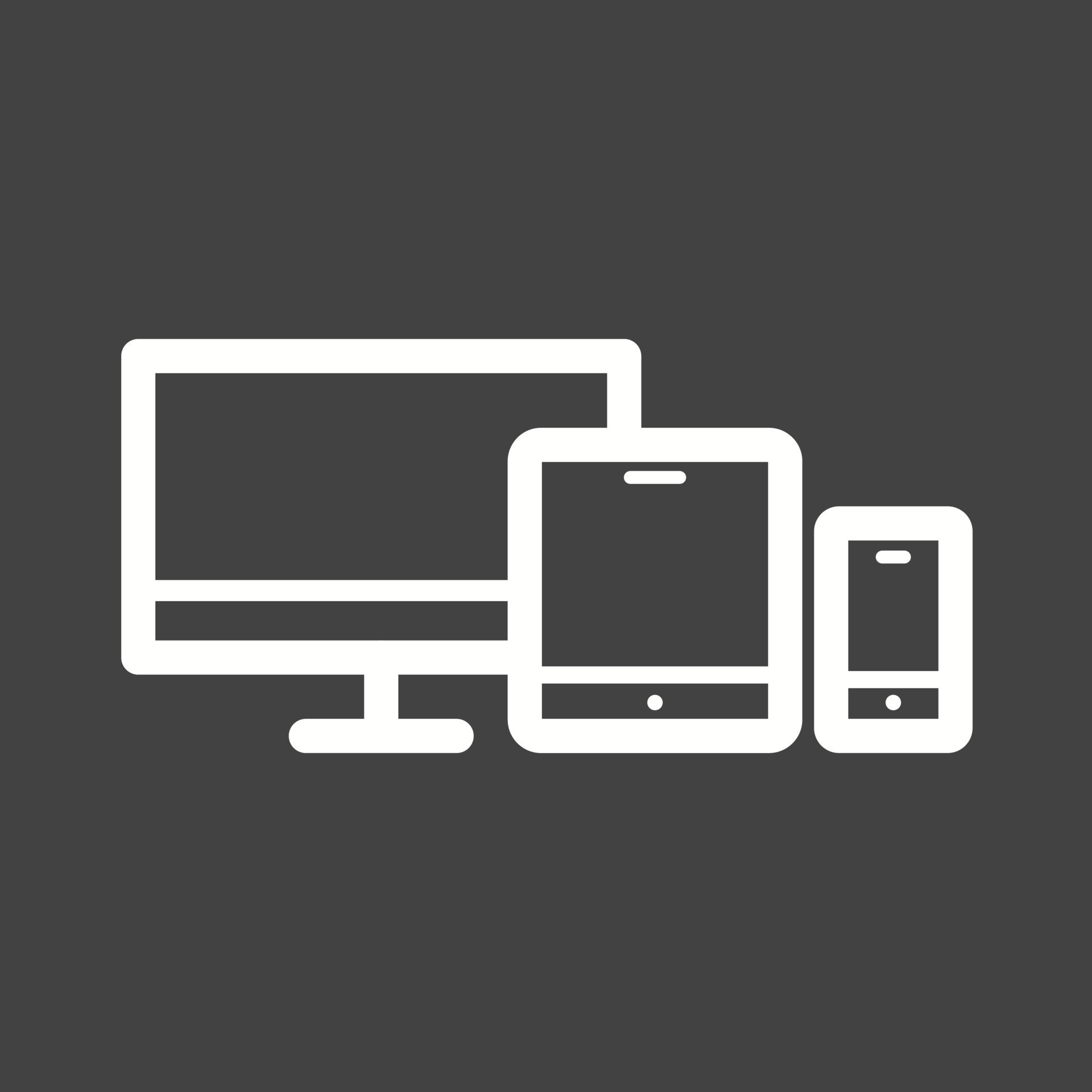 Device Compatibility Line Inverted Icon 14369184 Vector Art at Vecteezy