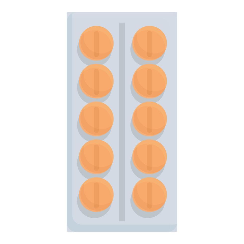 vector de dibujos animados de icono de ampolla de píldora de vitamina. droga deportiva