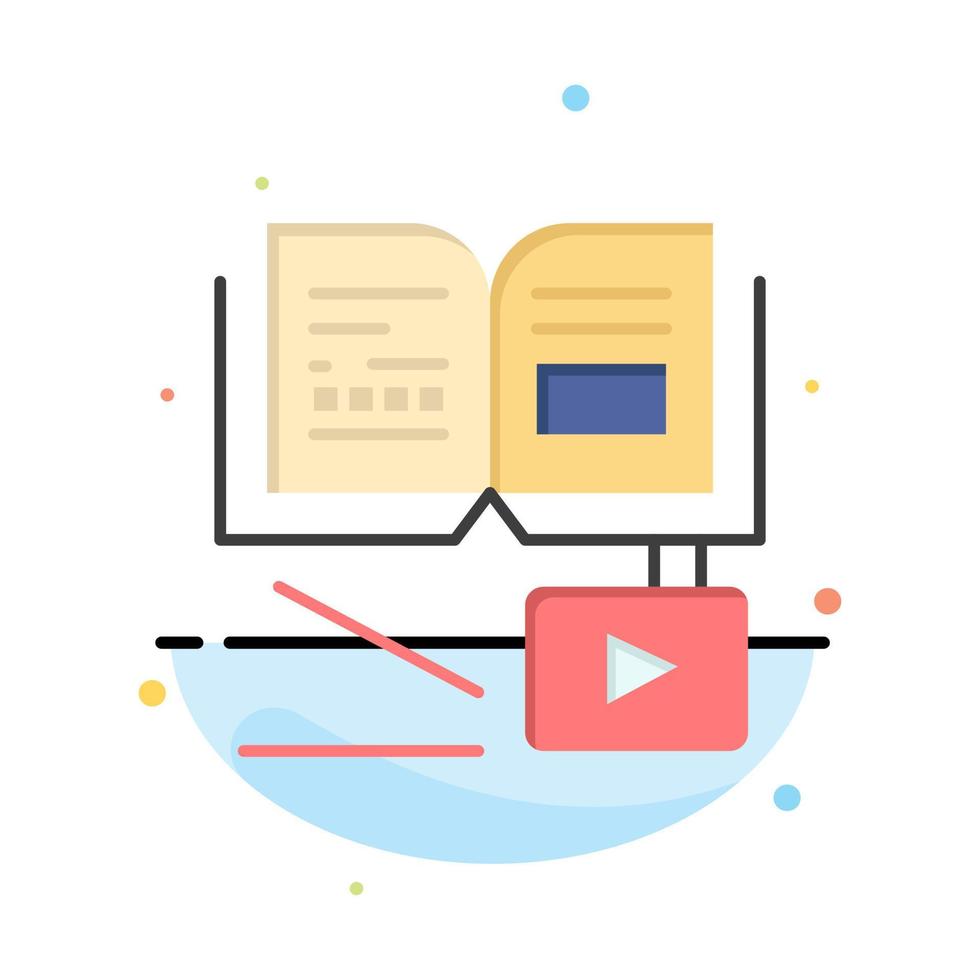 Growth Knowledge Growth Knowledge Education Abstract Flat Color Icon Template vector