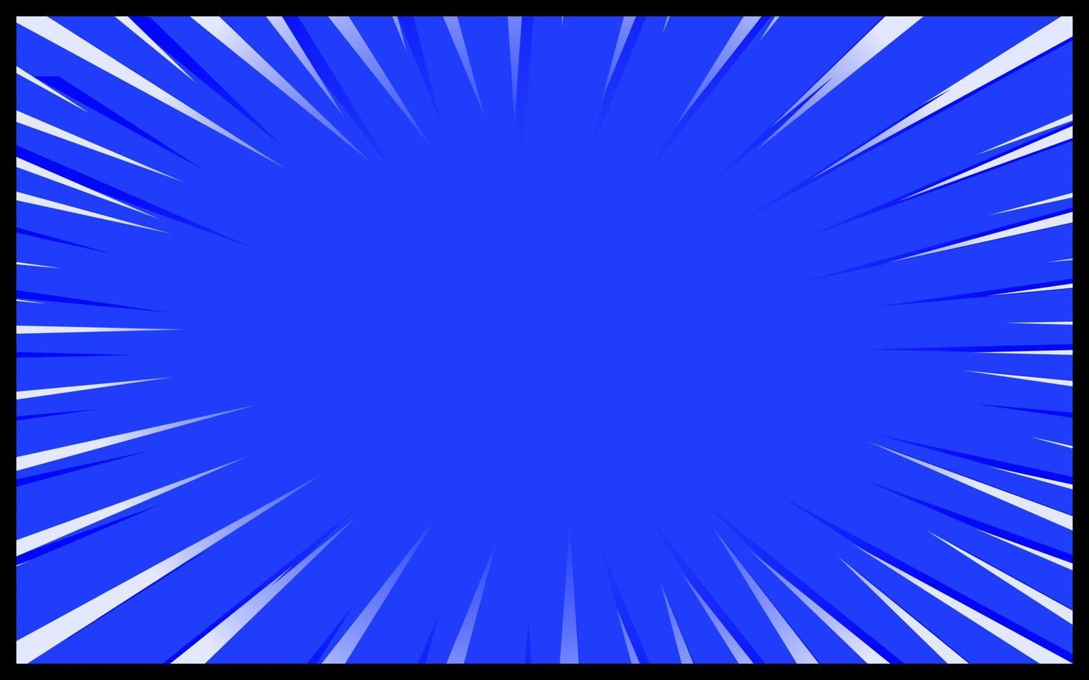 Blue comic background Retro vector