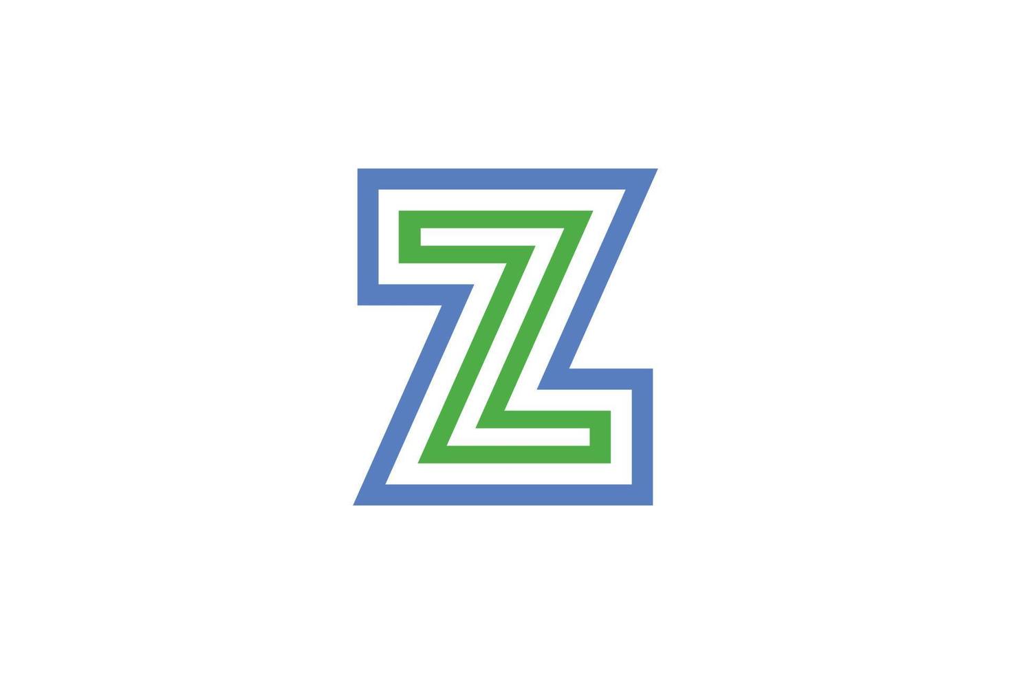 Creative Letter Z Logo Templates vector