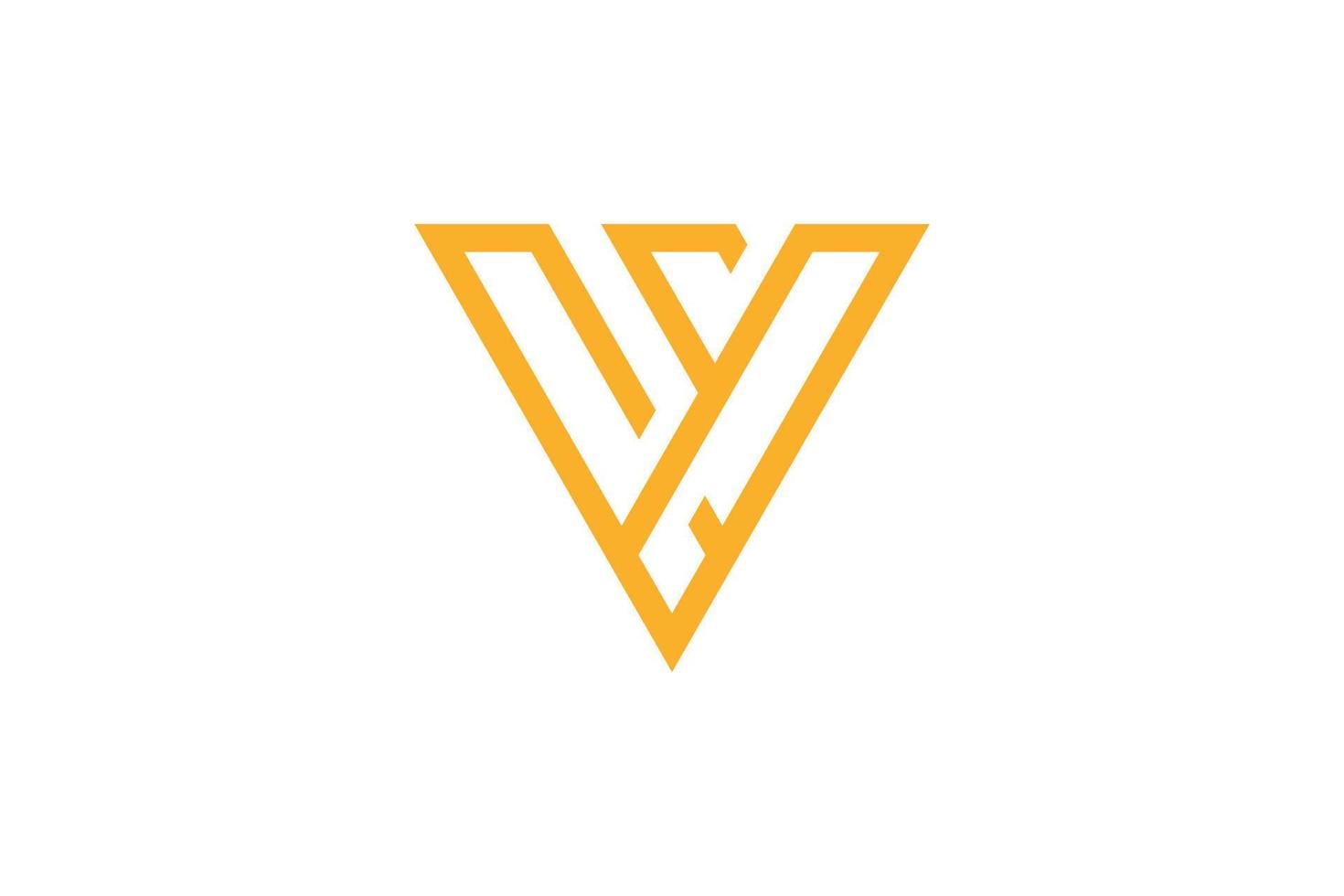 Creative Letter V Logo vector