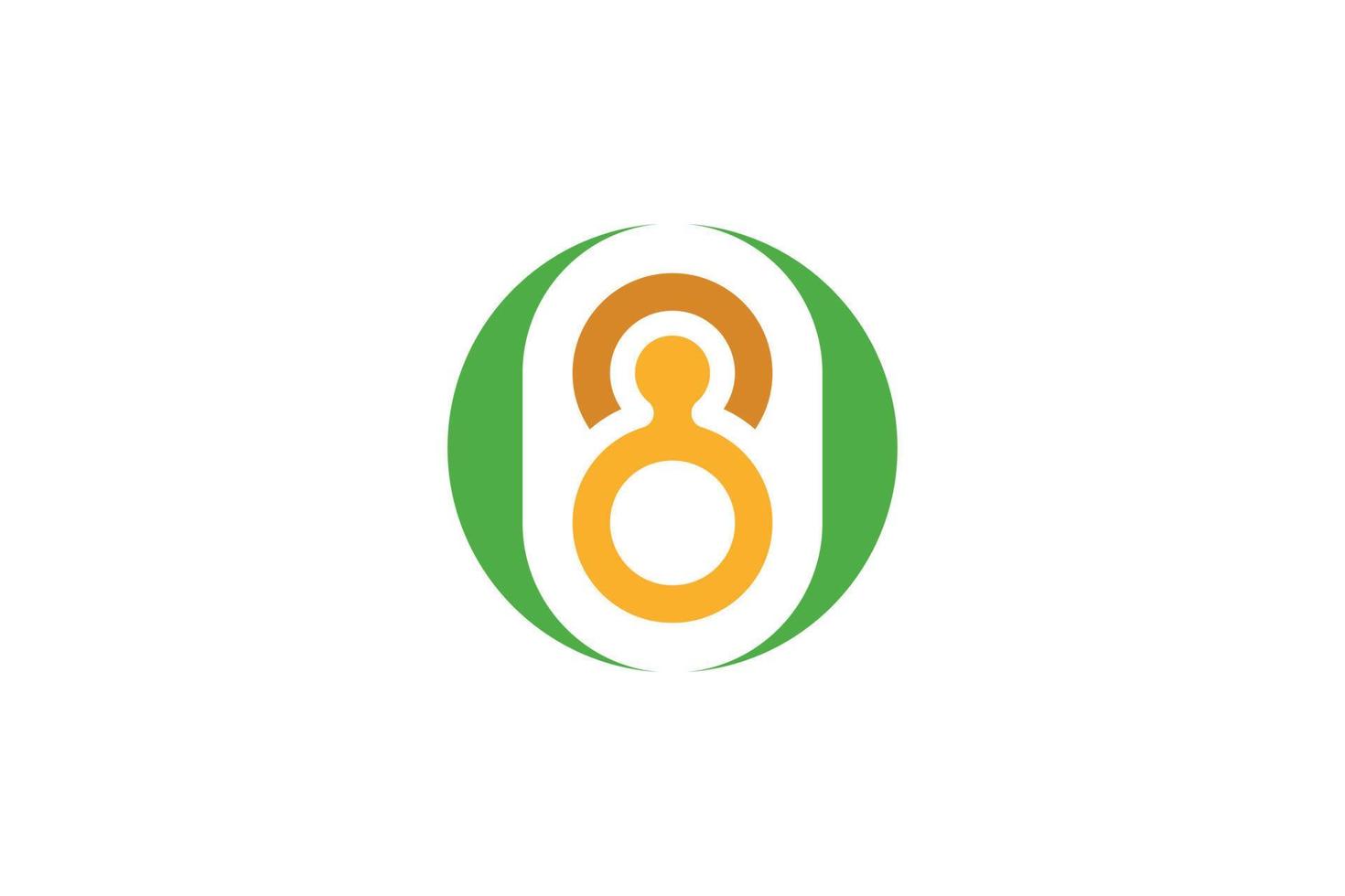Letter O Colorful Logo vector