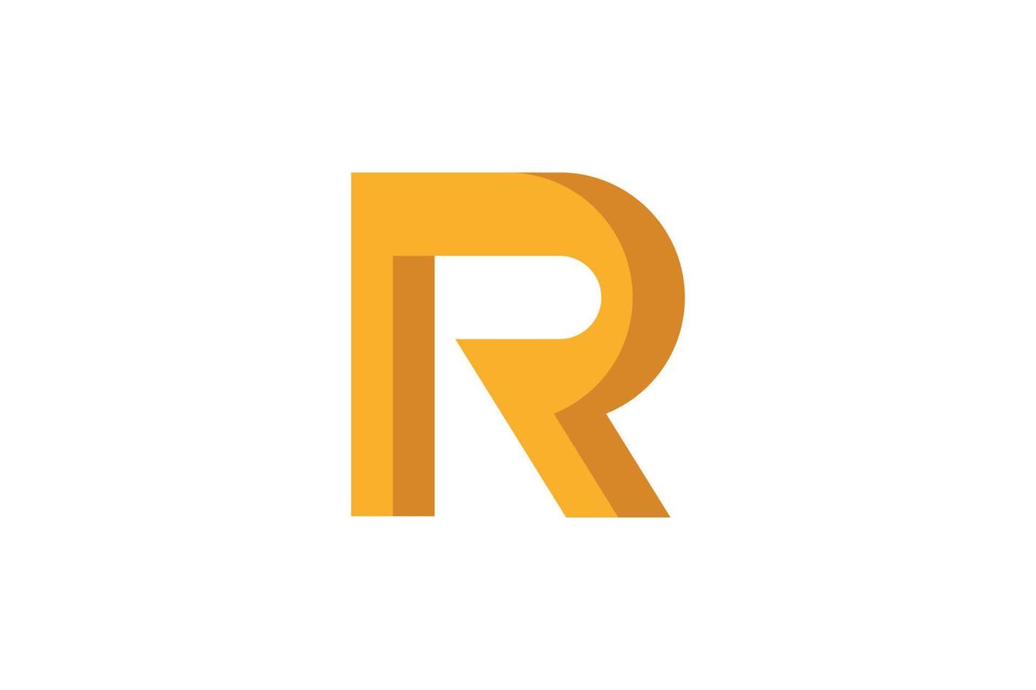 Abstract R Letter Logo vector