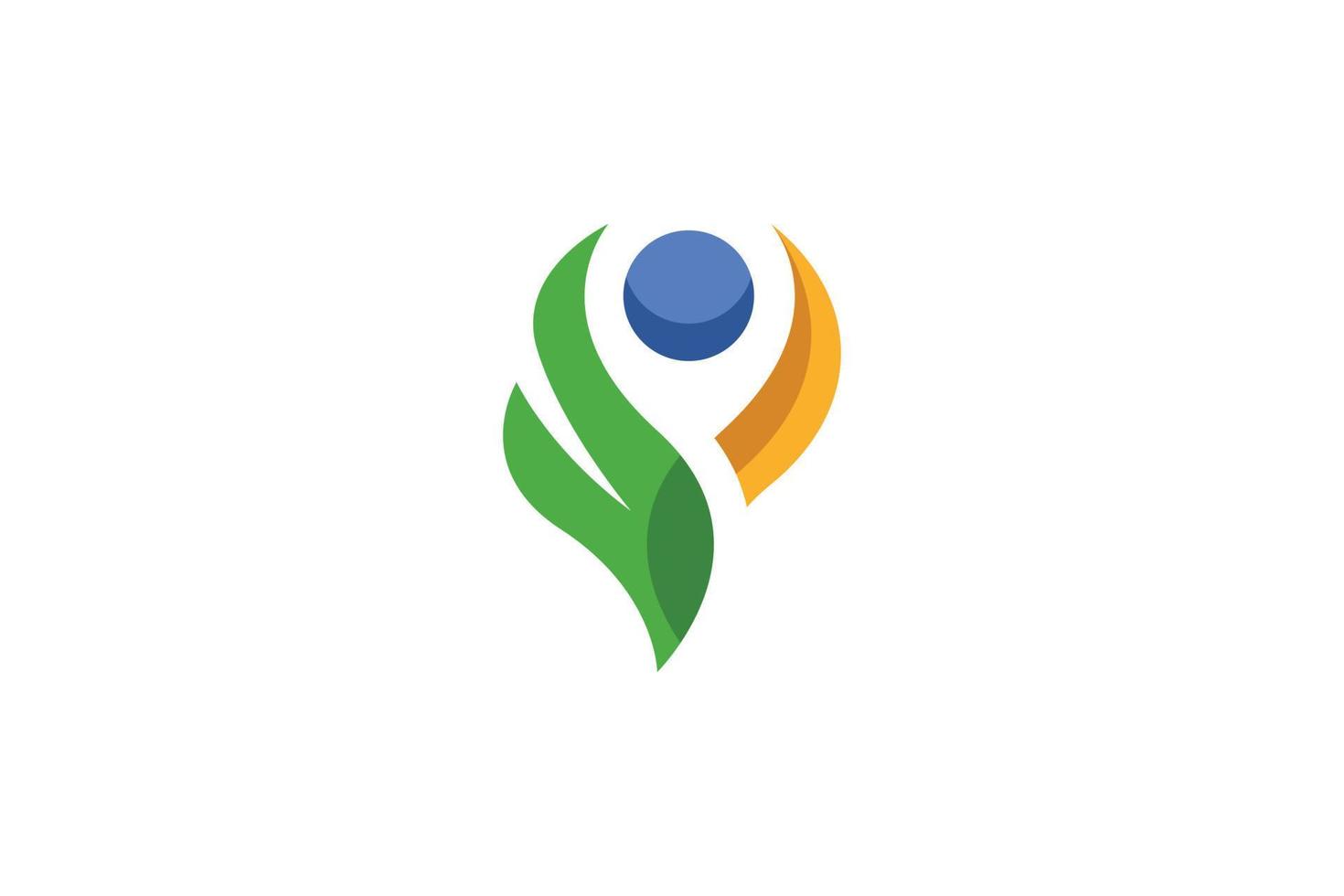Letter U Abstract Logo vector