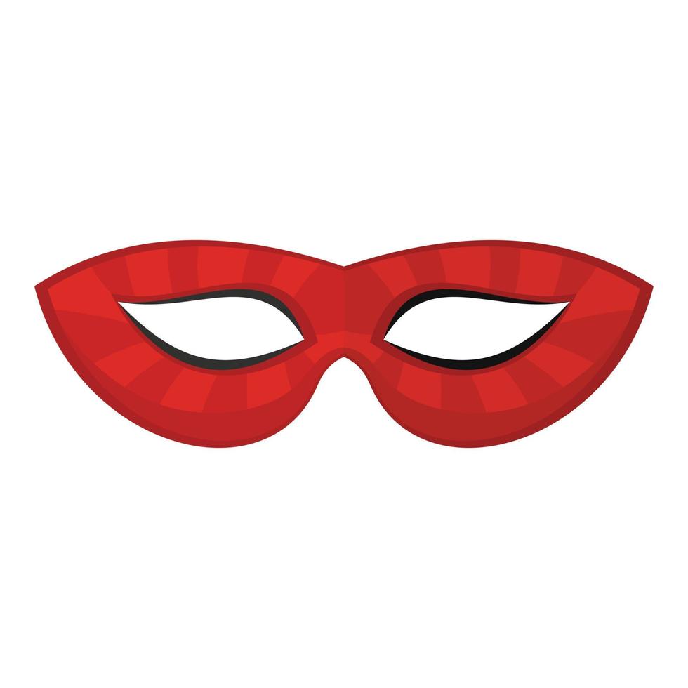 Mystical mask icon, flat style vector