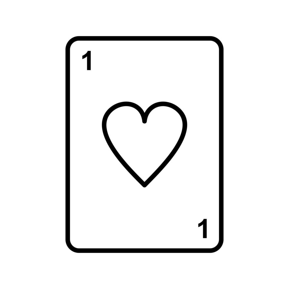 Unique Card Vector Icon