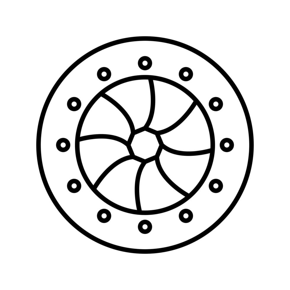 Unique Optical Diaphram Vector Icon