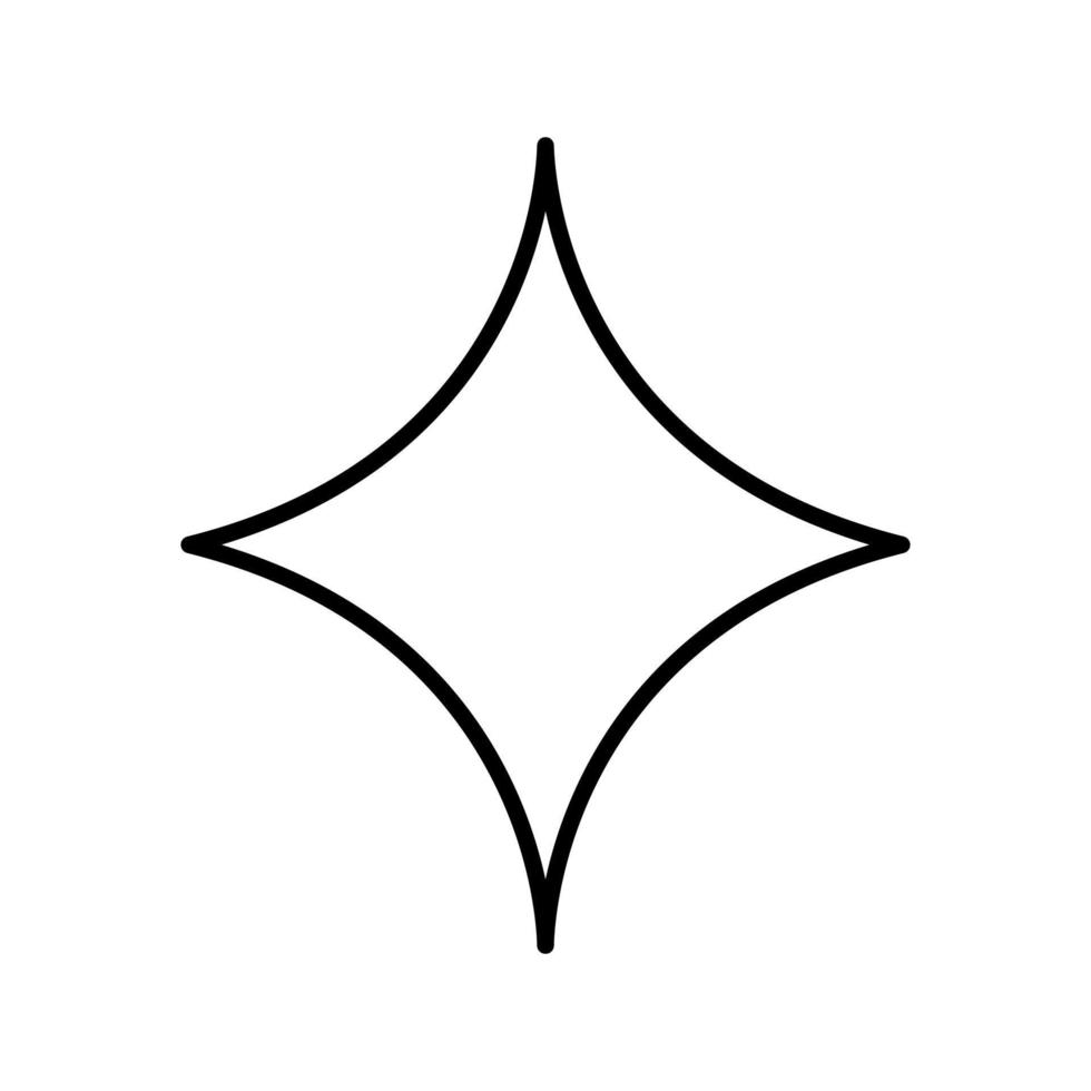 Unique Diamond Vector Icon