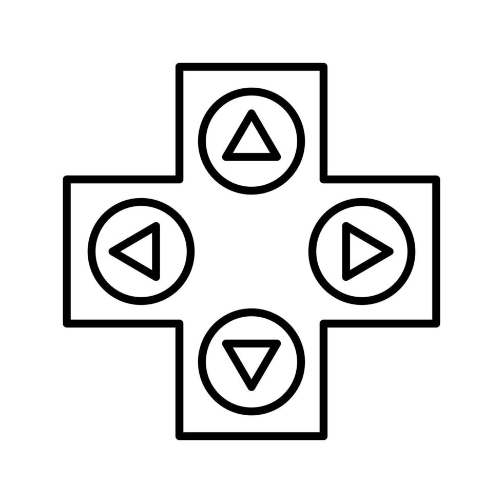 Unique Gaming Control Vector Icon