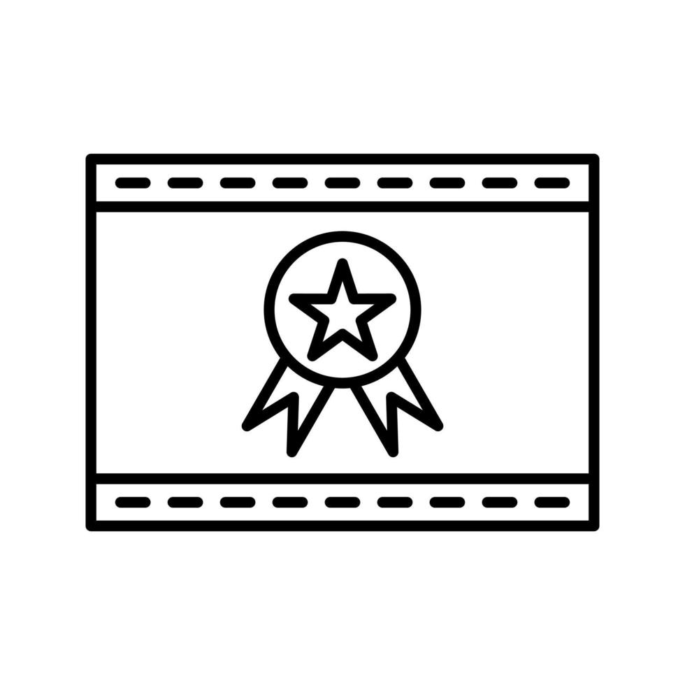 Unique Web Award Vector Icon