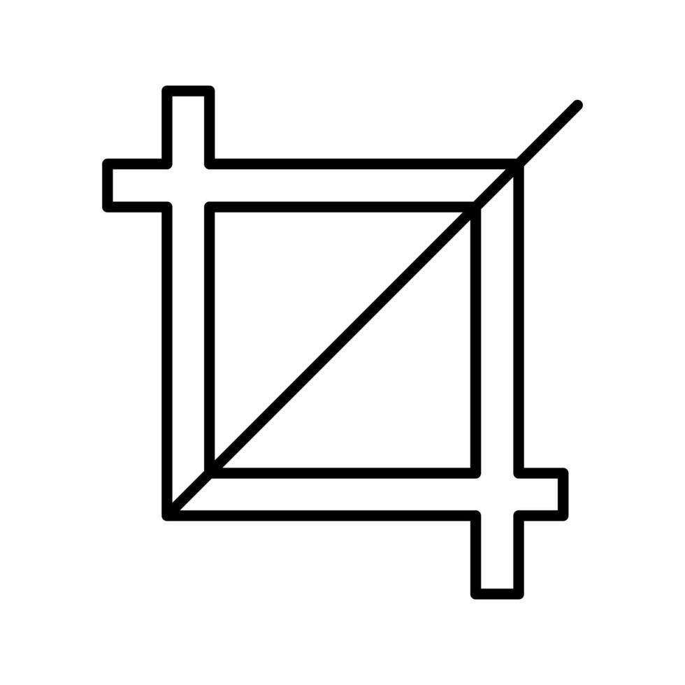 Unique Crop Vector Icon