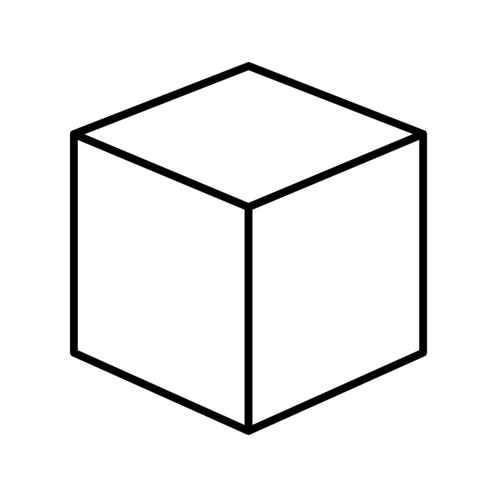 Cubic Design Vector Icon