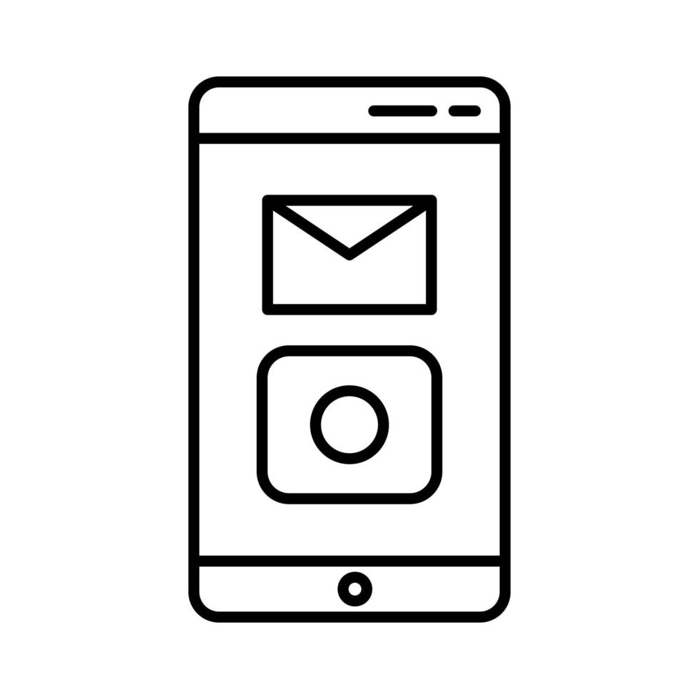 Unique Mobile Applications Vector Icon