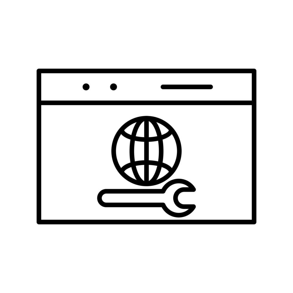 Unique Web Support Vector Icon