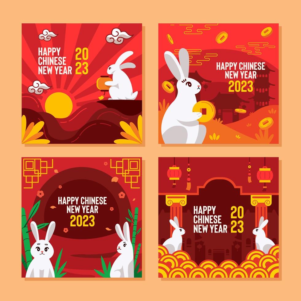 chinese new year water rabbit years