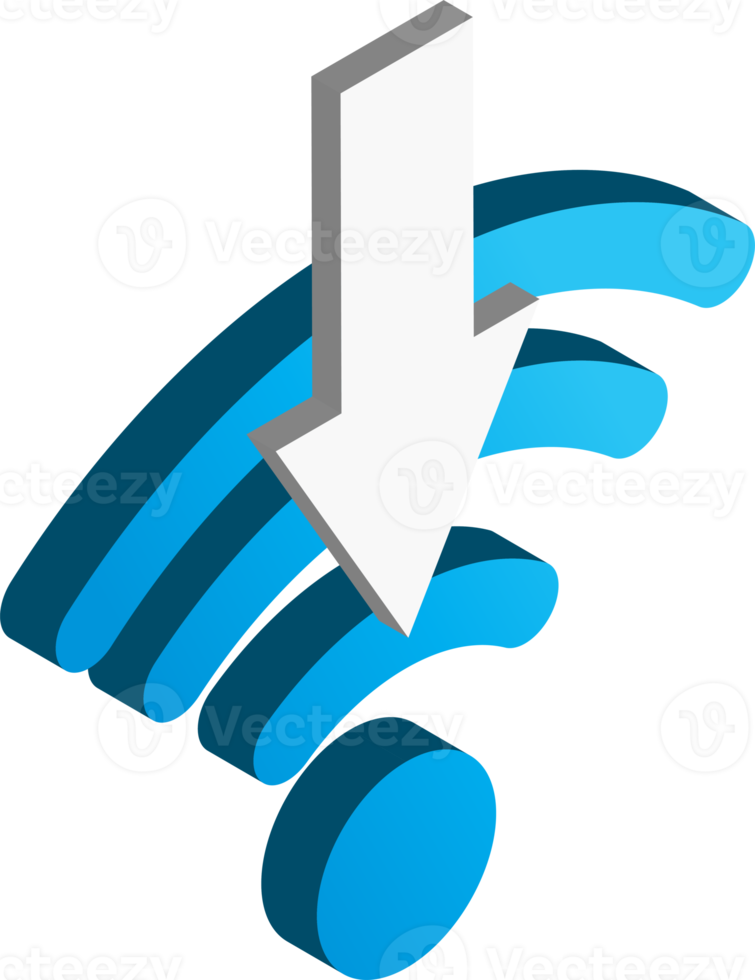 download illustration in 3D isometric style png