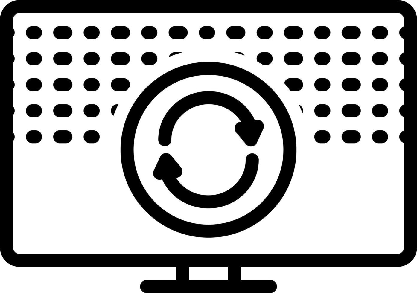 line icon for pine vector