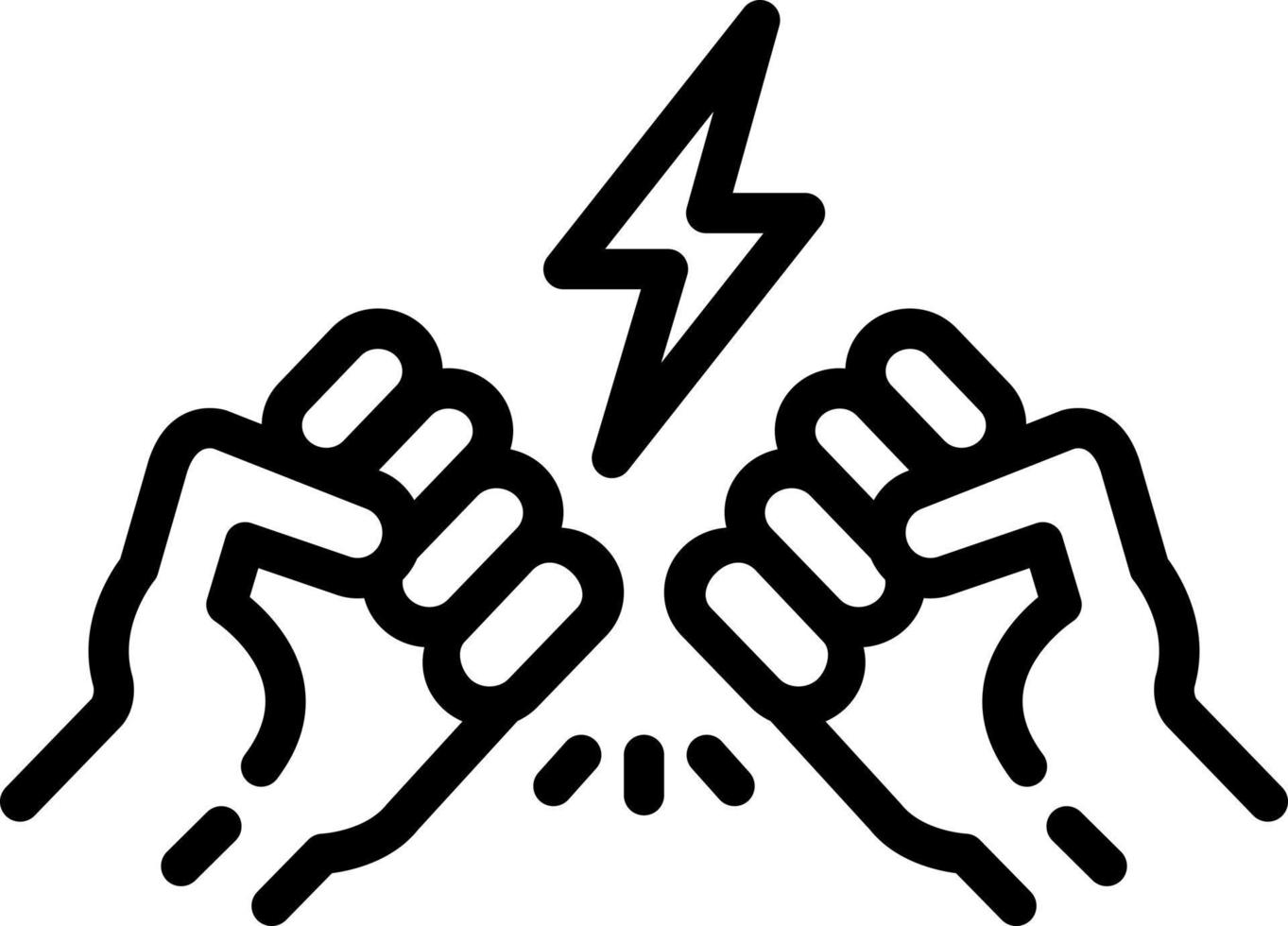 line icon for controversy vector