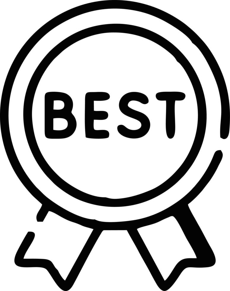 Best seller icon symbol on the white background vector
