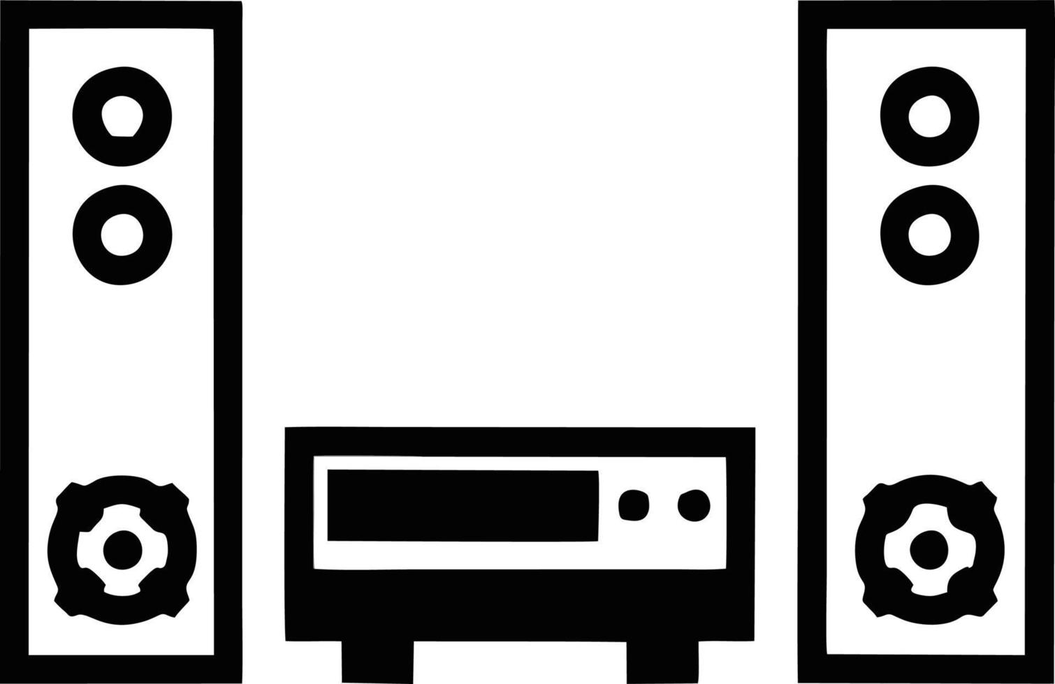 Speaker sound icon symbol on the white background vector