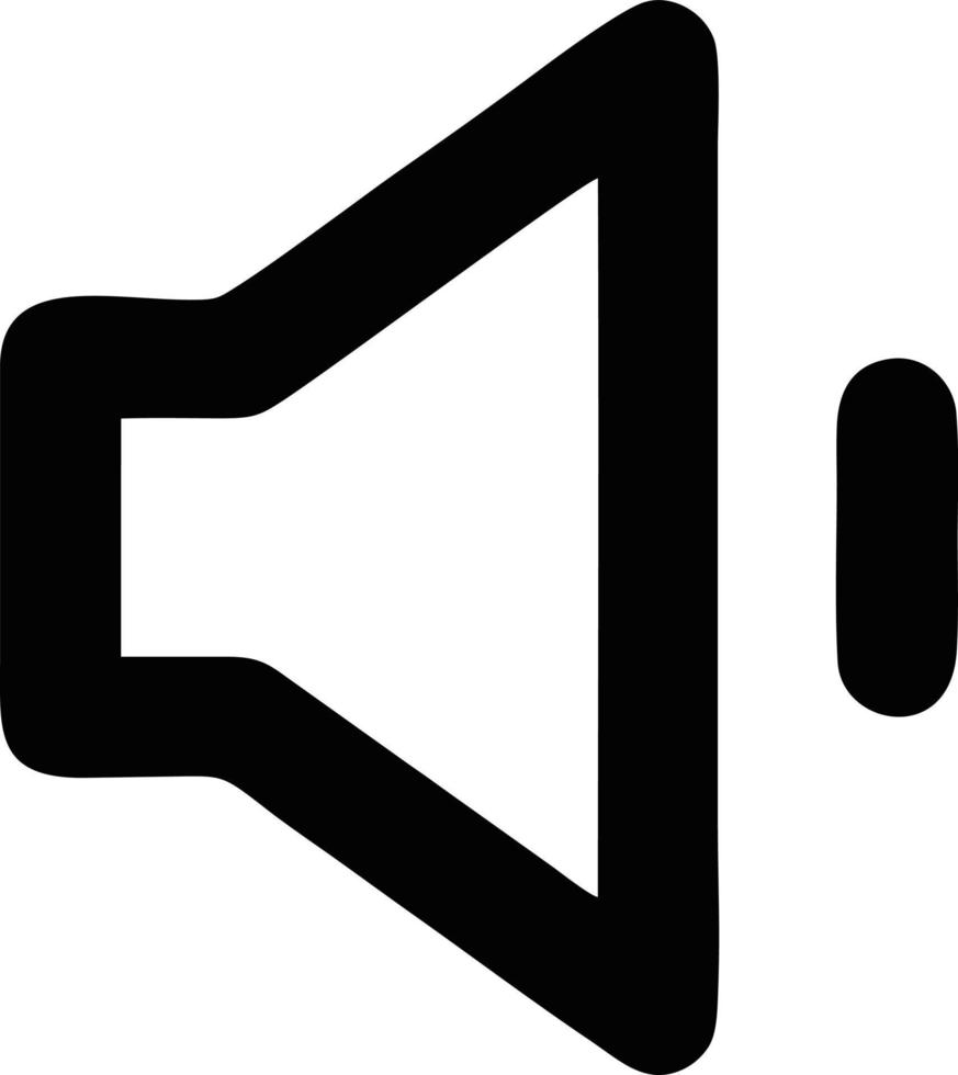 Speaker sound icon symbol on the white background vector