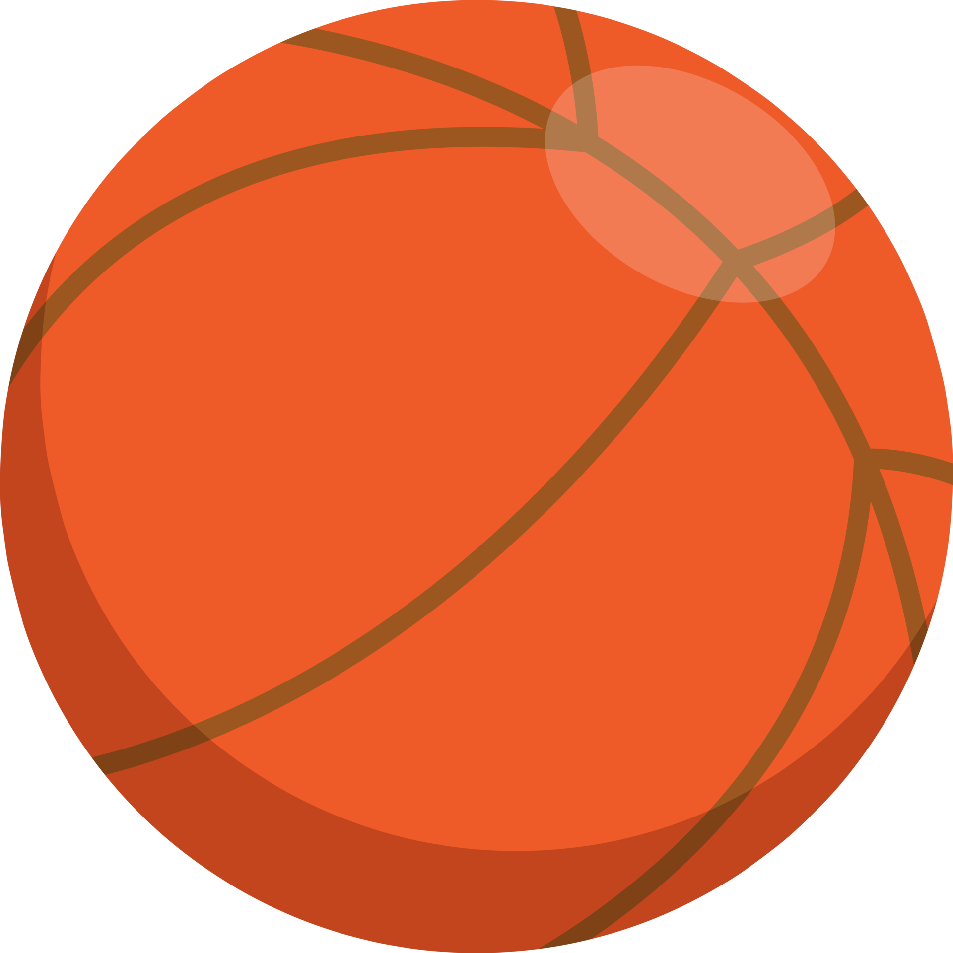 basketball illustration in 3D isometric style 14376083 PNG